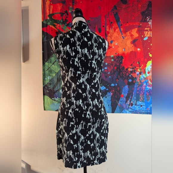 Proenza Schouler White Label Printed Smocked Mini Dress - Picture 5 of 8